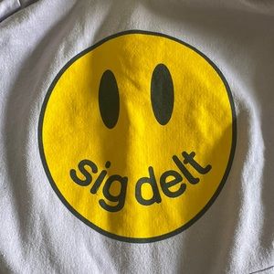 Lilac Sigma Delta Tau sweatshirt